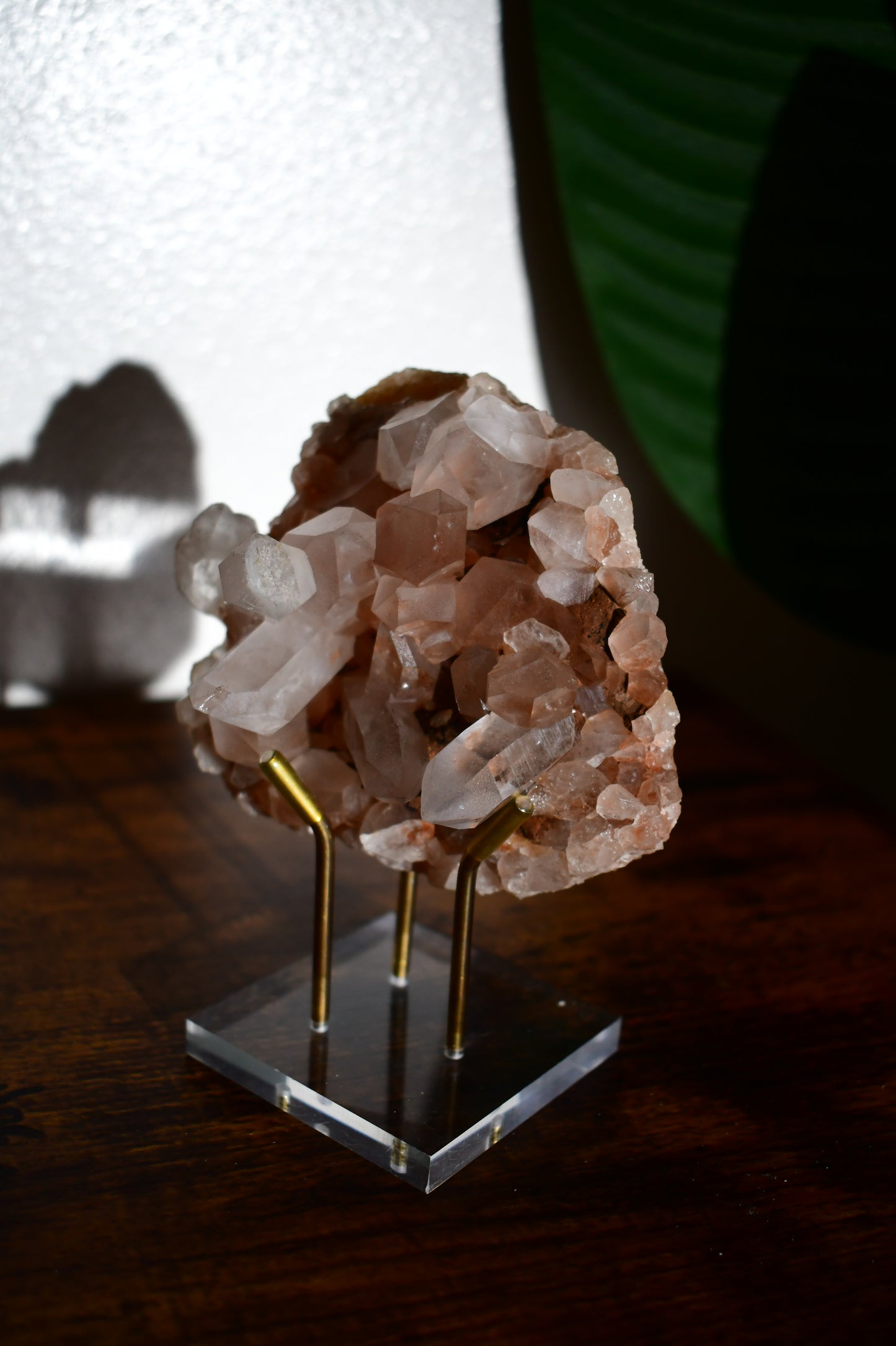 Pink Himalayan Samadhi Quartz Cluster 6