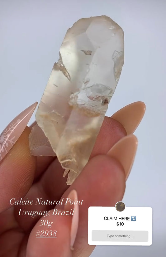 CALCITE NATURAL POINT