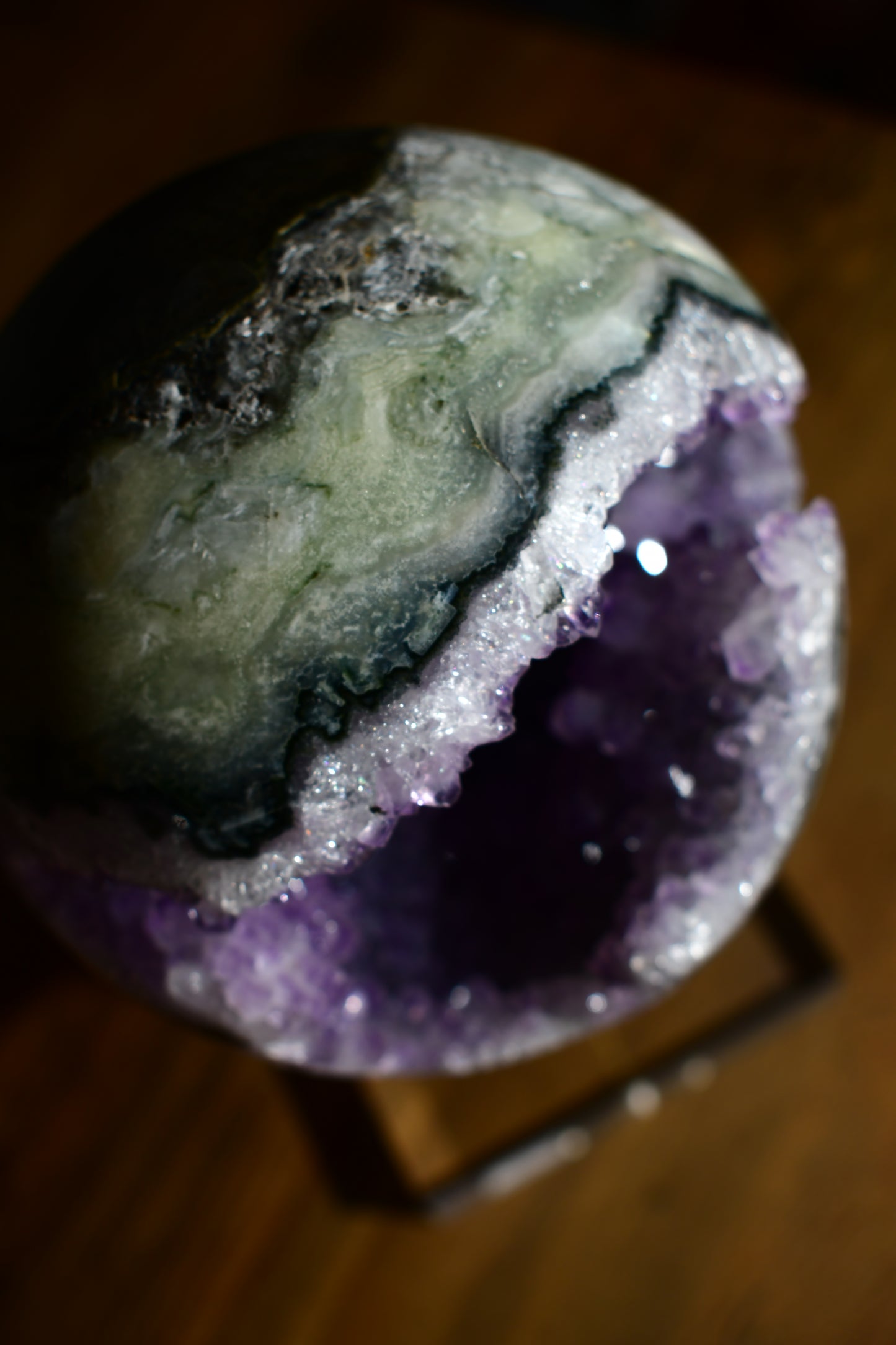 Druzy Amethyst ☑️ Sphere