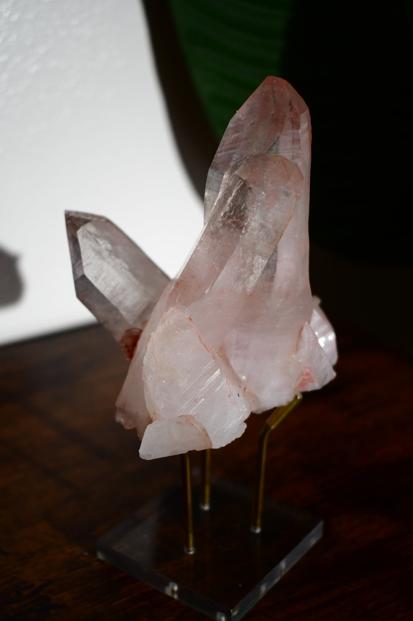 Pink Himalayan Samadhi Quartz Cluster 7