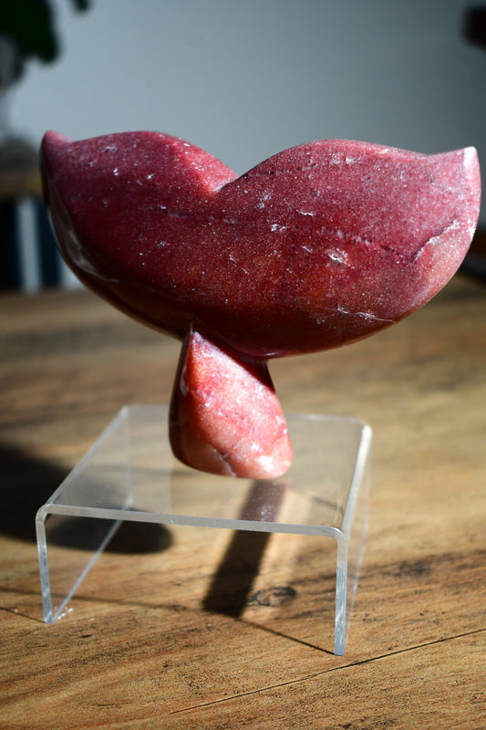 Red Aventurine Whale Tale