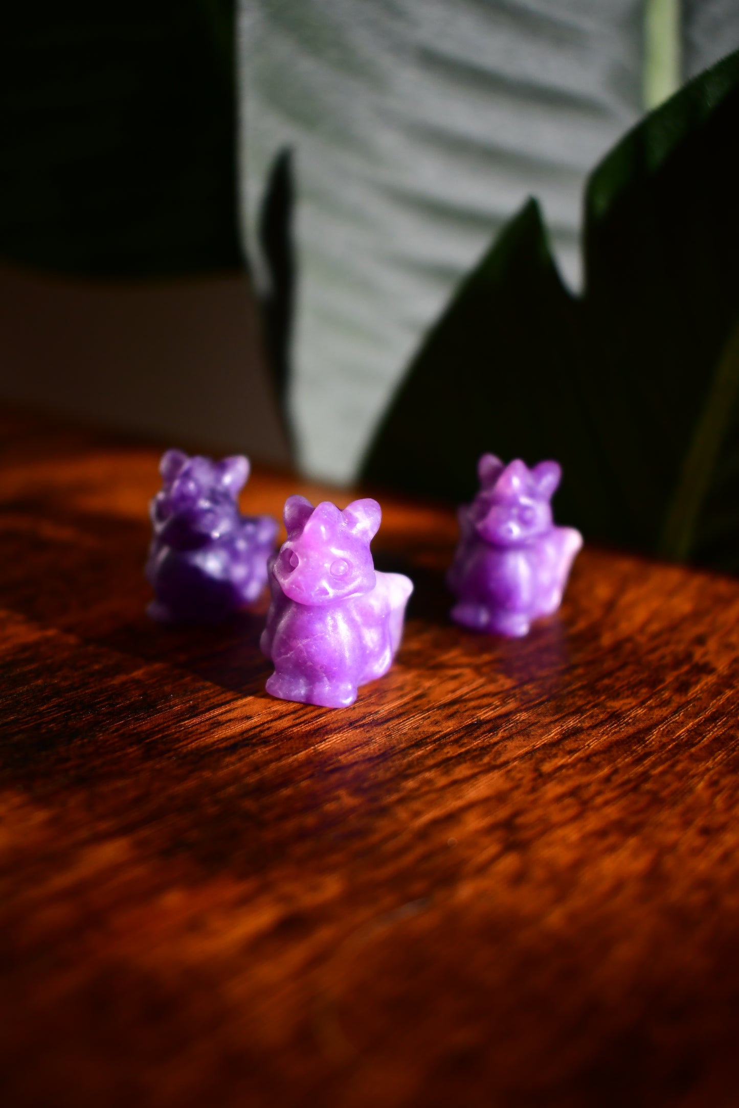 Mini Amethyst Dragon Carving
