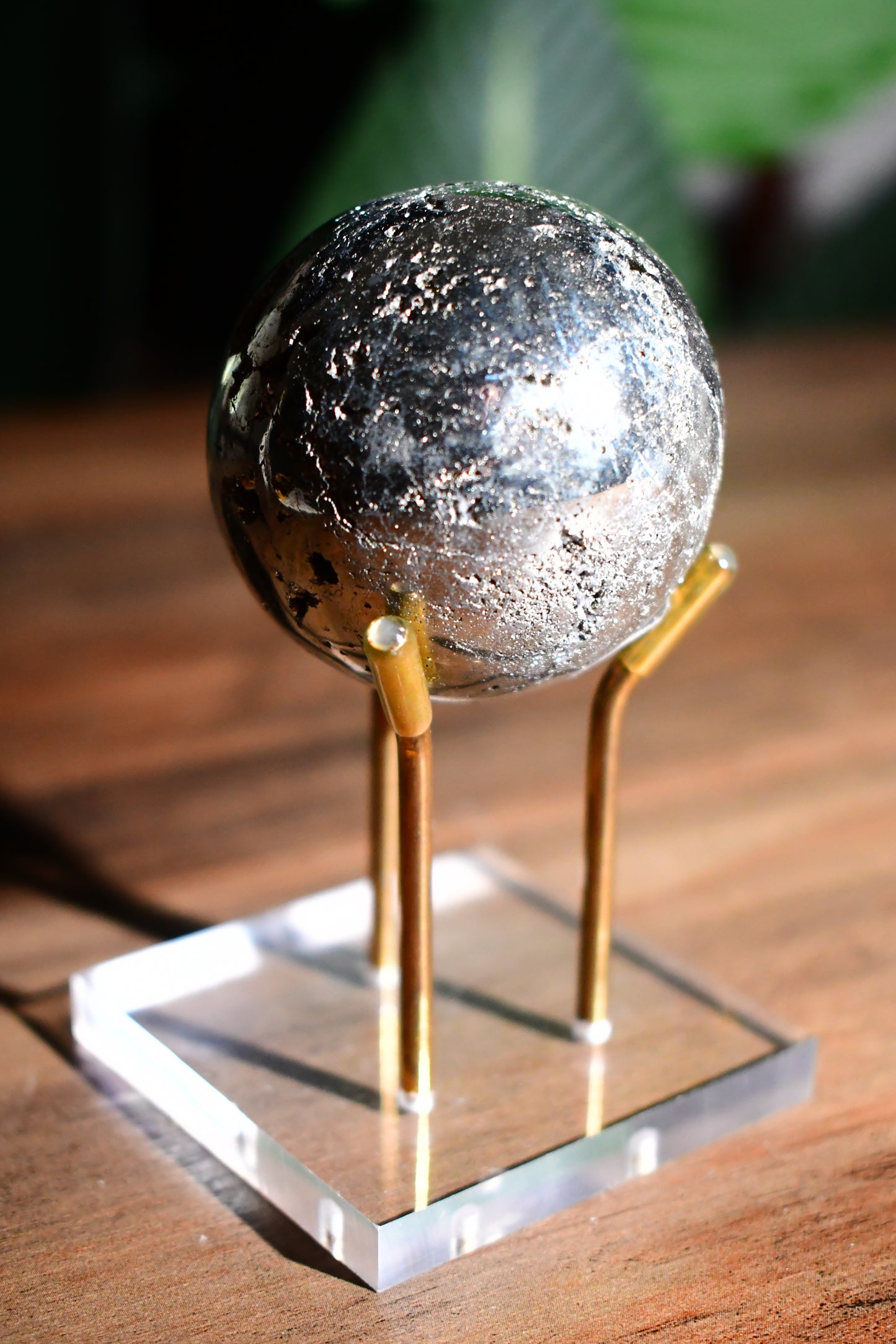 Druzy Pyrite Sphere 03