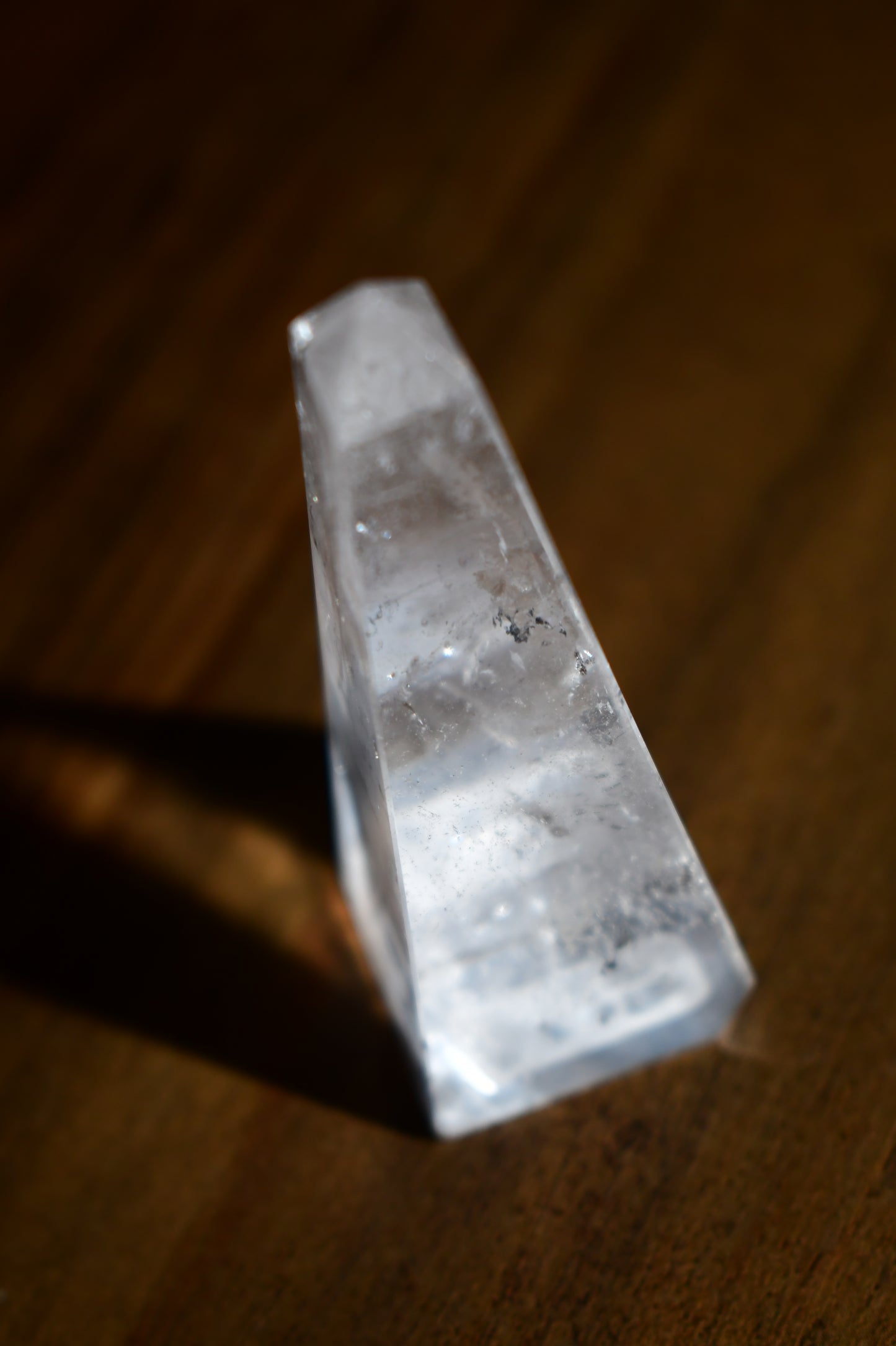 Clear Quartz Obelisk Tower