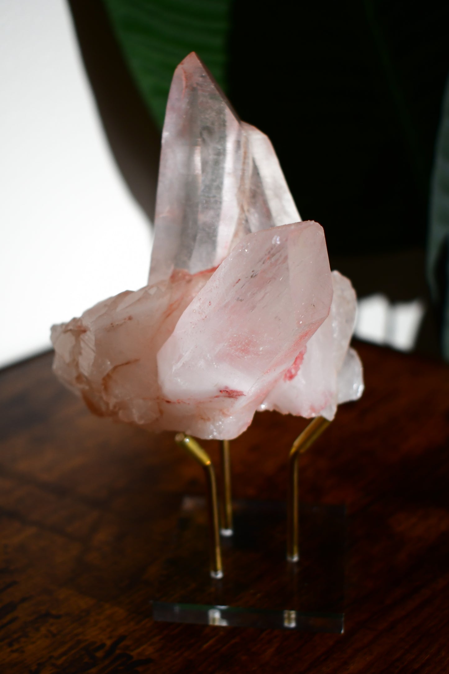 Pink Himalayan Samadhi Quartz Cluster 7