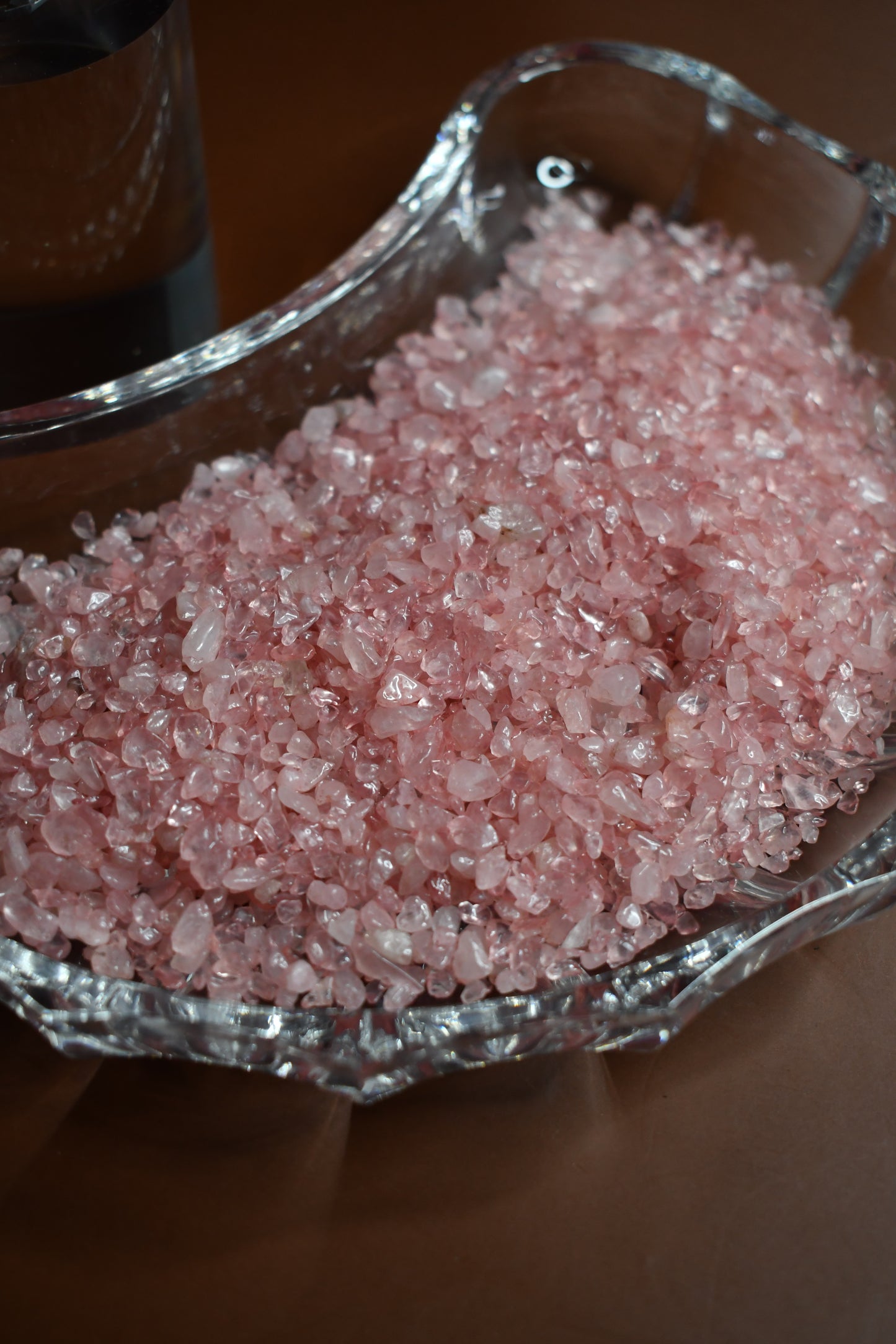 Rose Quartz Crystal Chips