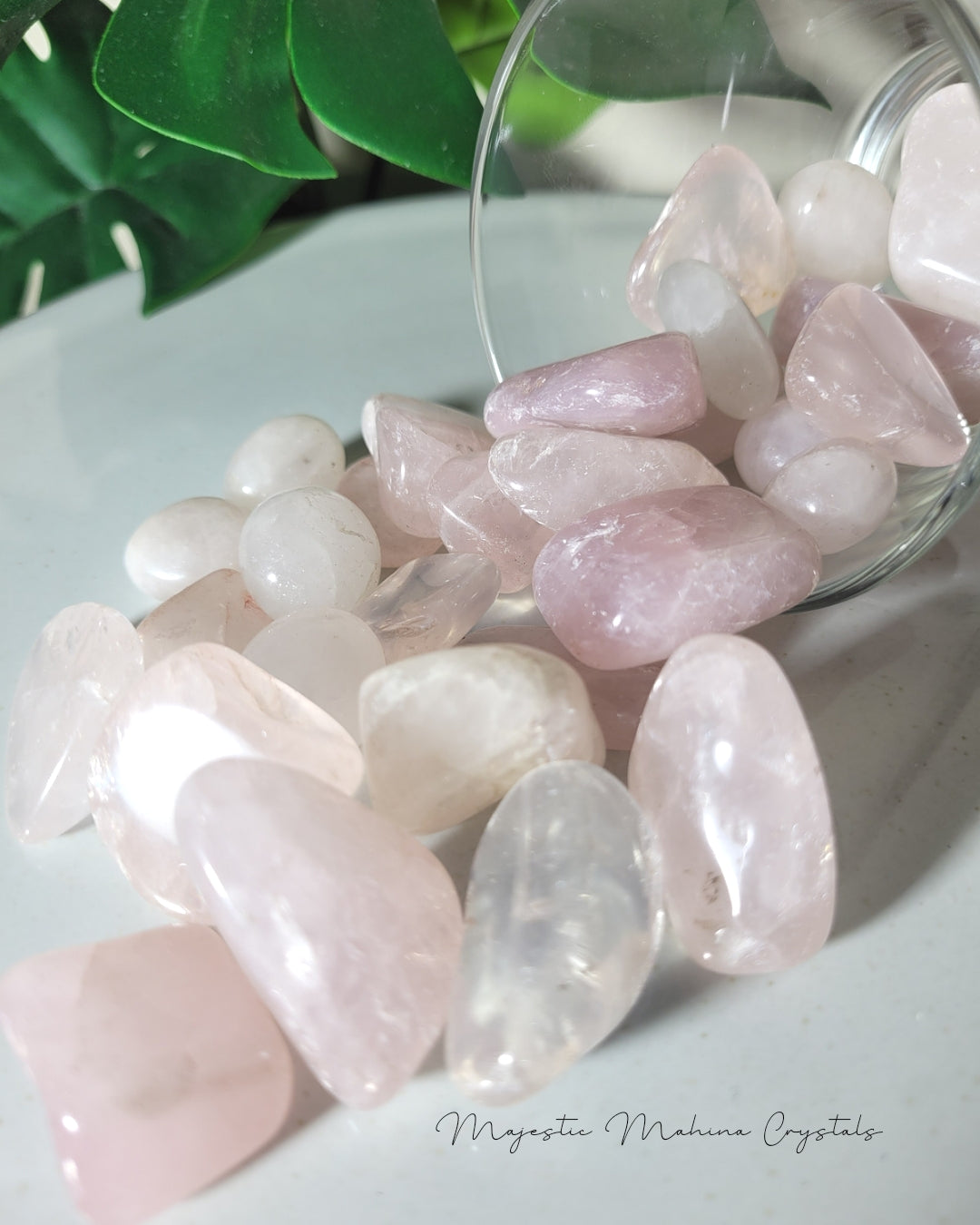 Rose Quartz Tumbles