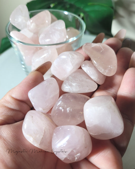 Rose Quartz Tumbles