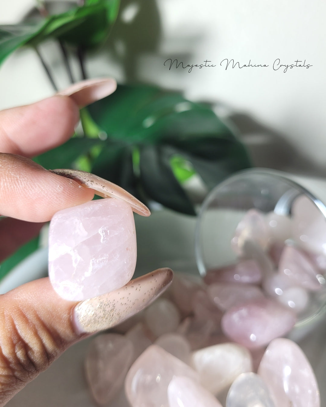 Rose Quartz Tumbles