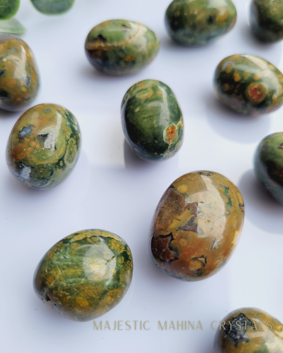 Rainforest Jasper Tumbles