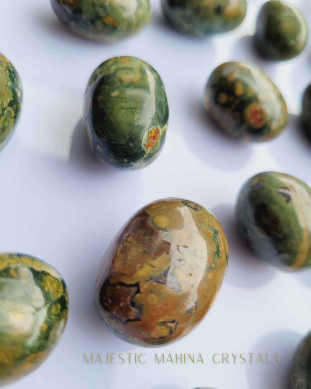 Rainforest Jasper Tumbles